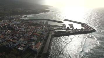 Drohne Aussicht von vila Franca tun campo im sao miguel, das Azoren 2 video