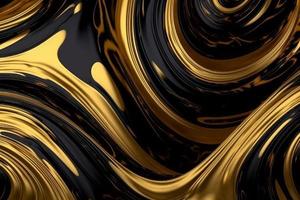 Abstract swirl glossy. Generate Ai photo