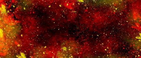 Abstract colorful background. Outer space. Frost and lights background. Nebula and stars in space. Abstract acrylic watercolor grunge paint background. photo