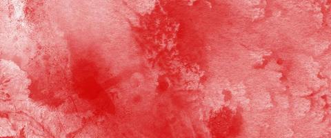 abstract red watercolor splash stroke background photo