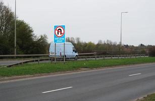 británico autopistas y tráfico foto