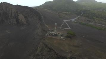 fyr på capelinhos i faial, de azorerna 3 video