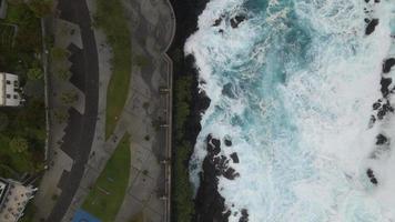 Porto Moniz in Madeira, Portugal by Drone 4 video