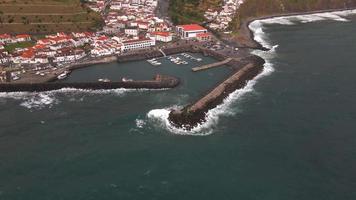 povoacao, sao Miguel im das Azoren durch Drohne 3 video