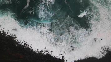 Slow Motion waves at Capelinhos in Faial, the Azores video