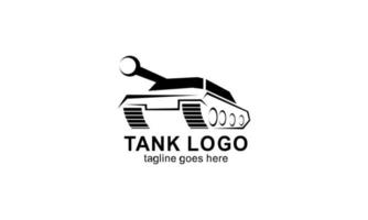 Tank logo icon design vector