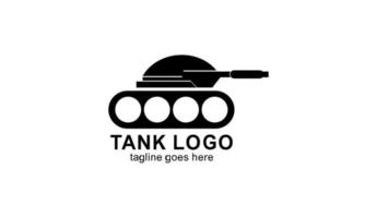 Tank logo icon design vector