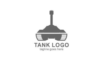 Tank logo icon design vector