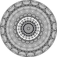 Abstract Mandala Background . Unusual Flower Shape. Oriental ., Anti-Stress Therapy Patterns. Weave Design Elements vector