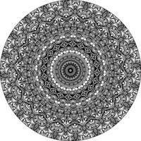 Abstract Mandala Background . Unusual Flower Shape. Oriental ., Anti-Stress Therapy Patterns. Weave Design Elements vector