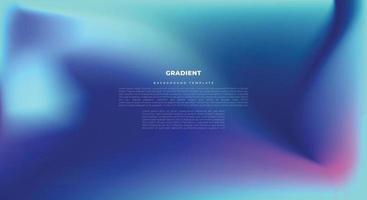 Colorful abstract gradient mesh background template copy space for banner, poster, landing page, leaflet, or pamphlet vector