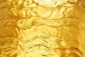 Golden paint texture background. photo