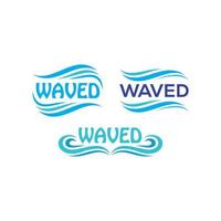 3 Sample of Wave Vector Illustration Template