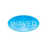 Wave Circle Logo, Icon Vector Design Illustration.