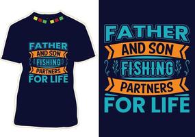 Father's Day T-shirt Design vector