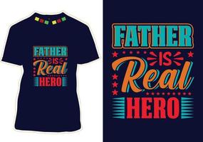 Father's Day T-shirt Design vector