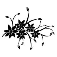Trendy free new vector floral design