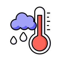 Beautiful designed vector of weather icon in modern style, easy to use icon