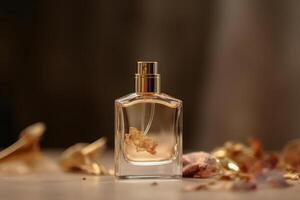 Perfume bottle. Illustration photo