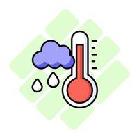 Beautiful designed vector of weather icon in modern style, easy to use icon