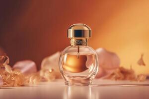 Perfume bottle. Illustration photo