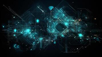 Abstract technology background. Illustration photo