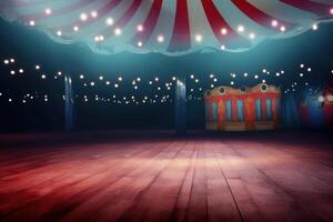 Circus background. Illustration photo