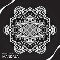 vector mandala pattern design