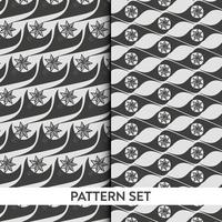 abstract pattern design with star line forming vector