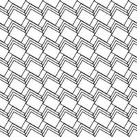 Abstract geometric pattern. Seamless vector. Black and white. Textile print. Texture background vector