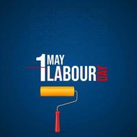 labour day social media posts vector