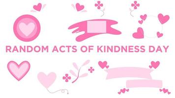 Random Acts of Kindness Day vector