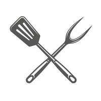 Spatula isolated on white background vector