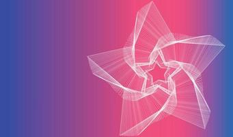 Modern abstract geometric shapes background. vector