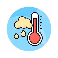 Beautiful designed vector of weather icon in modern style, easy to use icon