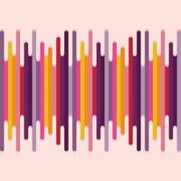 Static radio feed in abstract colored paint lines vector illustration background