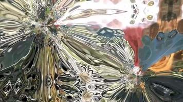 abstracte hypnotische achtergrond video