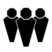Command icon vector. Teamwork illustration sign. communication symbol. network marketing logo. vector