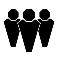 Command icon vector. Teamwork illustration sign. communication symbol. network marketing logo. vector