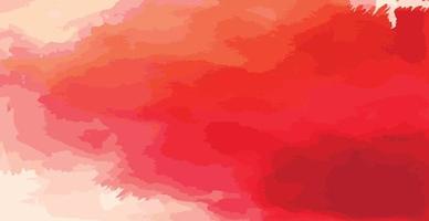 Abstract watercolor background red and white paper texture, colorful watercolor grunge - Vector