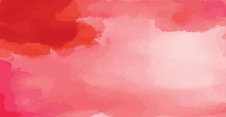 Abstract watercolor background red and white paper texture, colorful watercolor grunge - Vector