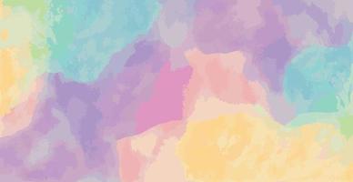 Abstract watercolor background multicolored paper texture, colorful watercolor grunge - Vector