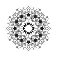 elegante antecedentes con un mandala diseño vector