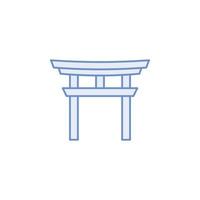 japan landmarks vector for website, UI Essential, symbol, presentation