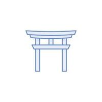 japan landmarks vector for website, UI Essential, symbol, presentation