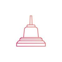 jakarta landmarks vector for website, UI Essential, symbol, presentation