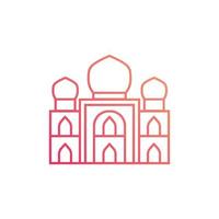 india landmarks vector for website, UI Essential, symbol, presentation