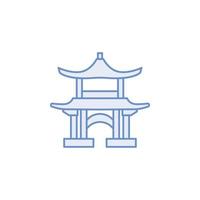 china landmarks vector for website, UI Essential, symbol, presentation