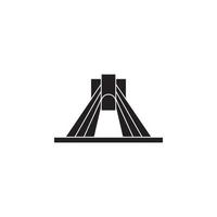 iran landmarks vector for website, UI Essential, symbol, presentation