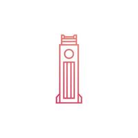 lebanon landmarks vector for website, UI Essential, symbol, presentation